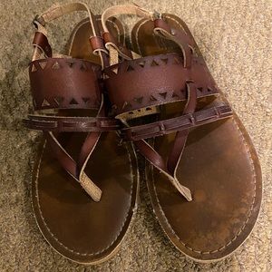 Mossimo (Target) Leather Sandals